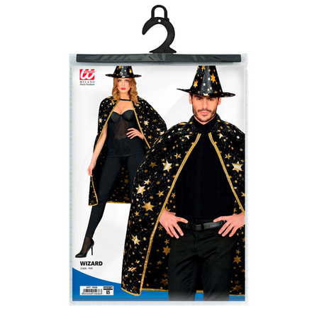 ZESTAW CZARODZIEJA CZARNO ZŁOTY