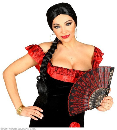 PERUKA HISZPAŃSKA TANCERKA