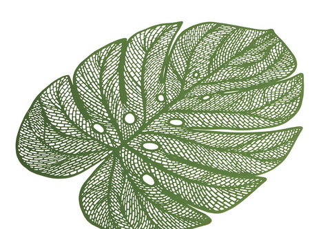 LIŚĆ MONSTER PODKŁADKA NA STÓŁ 41 X 35 CM