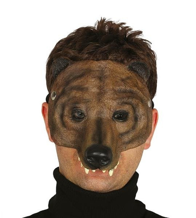 MASKA NIEDŹWIEDŹ BRĄZOWY