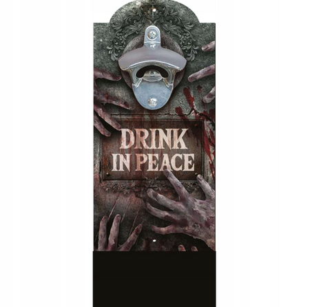 OTWIERACZ DO BUTELEK NA ŚCIANĘ ZOMBIE