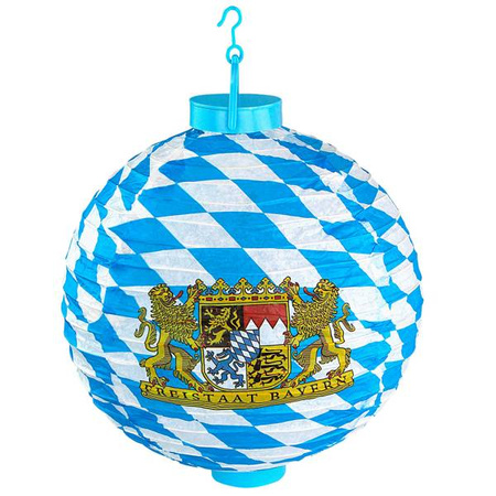 LAMPION PAPIEROWY BAWARSKI OKTOBERFEST BAWARIA 30 cm