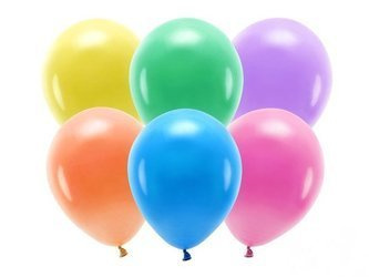 BALONY ECO 26 cm PASTEL MIX 10 szt