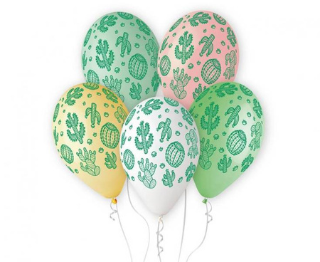 BALONY LATEKSOWE KAKTUSY KAKTUS KOLCE 33 CM
