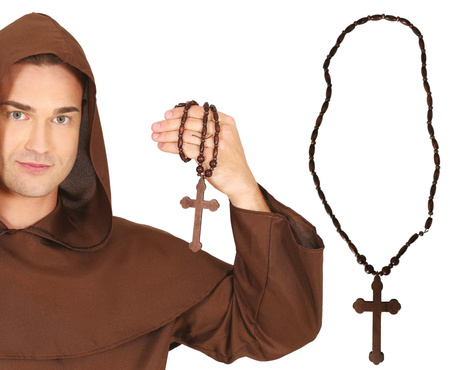 BRĄZOWY RÓŻANIEC 40 CM