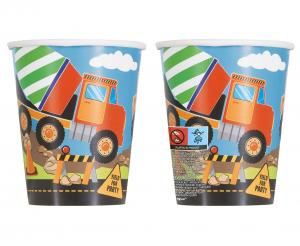 KUBECZKI PAPIEROWE BUDOWA 266 ML 8 SZT.