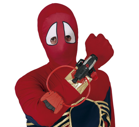 WODNY PISTOLET SPIDERMANA NA RĘKĘ