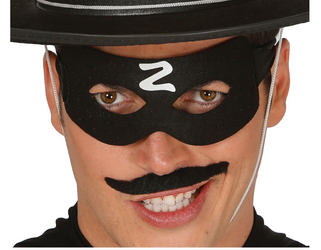 MASKA CZARNA ZORRO