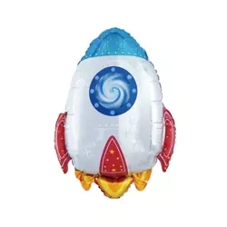 BALON FOLIOWY RAKIETA 56CM X 75CM