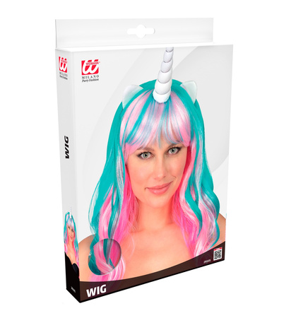 PERUKA KOLOROWA JEDNOROŻEC