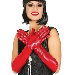 RED GLOVES, 44 CM