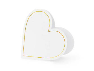 WIZYTÓWKI WESELNE NA STÓŁ SERCA 10 SZT.