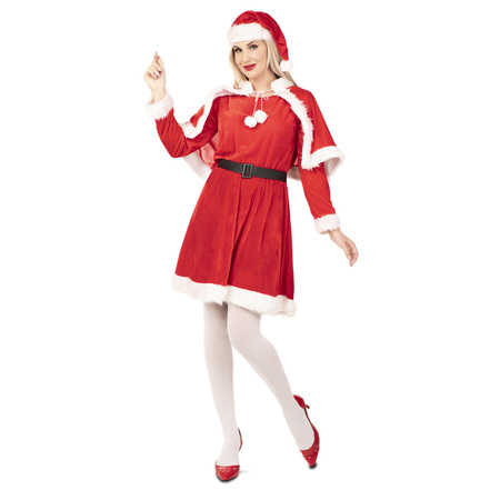 STRÓJ MIKOŁAJOWEJ Z PELERYNKĄ