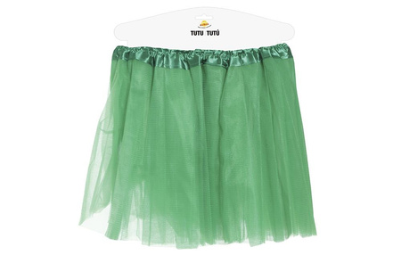 SPÓDNICZKA DZIECIĘCA TUTU ZIELONA 30 CM 