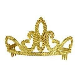 TIARA ZŁOTA ORNAMENTALNA