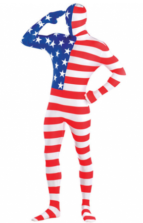 STRÓJ DRUGA SKÓRA FLAGA AMERYKI
