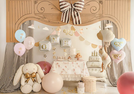 BALONY FOLIOWE KOSTKI ONE 34 X 36 CM 3 SZT ROCZEK