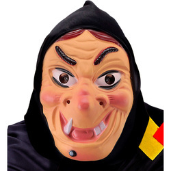 MASKA CZAROWNICY WIEDŹMY Z CHUSTĄ