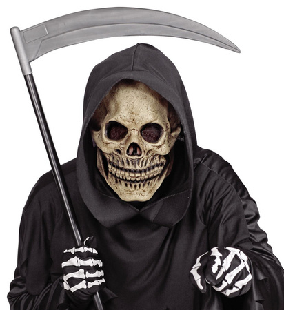 MASKA LATEKSOWA CZASZKA SZKIELET