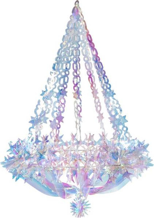 DEKORACJA ŻYRANDOL WISZĄCY 51 CM