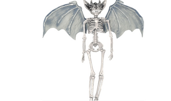 SZKIELET DEMONA ZE SKRZYDŁAMI 40 CM