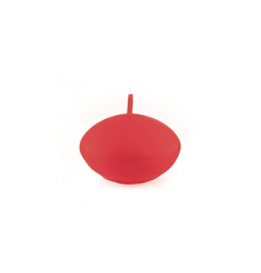 ŚWIECE PŁYWAJĄCE CZERWONE 6 SZT