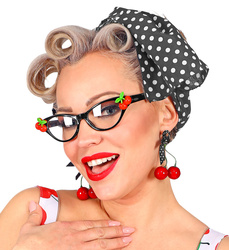 ZESTAW LATA 50 CZARNY