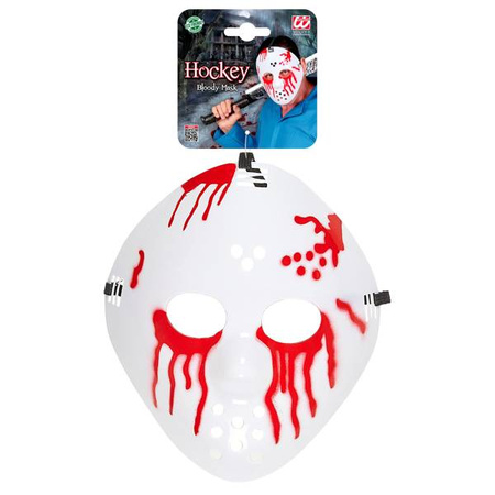 MASCHERA HOCKEY INSANGUINATA