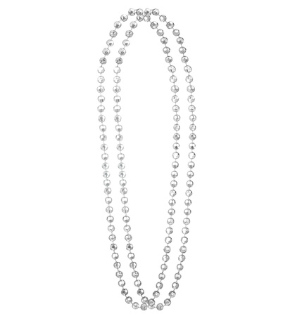 ZESTAW NASZYJNIKÓW DISCO SREBRNY