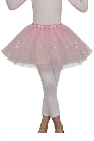 SPÓDNICZKA DZIECIĘCA TUTU RÓŻOWA 30 CM 