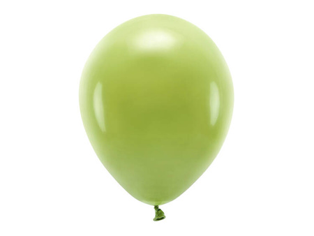 BALONY ECO 30 CM PASTELOWE ZIELONE OLIWKOWE 10 SZT.