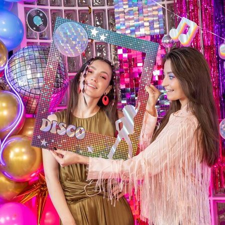 RAMKA DO ZDJĘĆ RETRO DISCO 50 X 60 CM