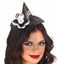 OPASKA NA GŁOWĘ KAPELUSZ CZAROWNICY