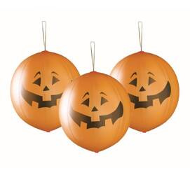 BALONY DYNIE NA HALLOWEEN PIŁKI 3 SZT.