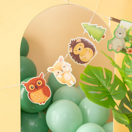 GIRLANDA LEŚNI PRZYJACIELE 200X18 CM