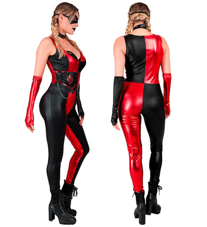 STRÓJ HARLEY CZARNO-CZERWONY