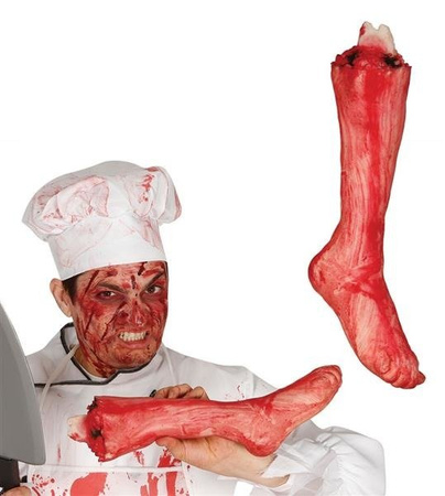 ODCIĘTA AMPUTOWANA NOGA