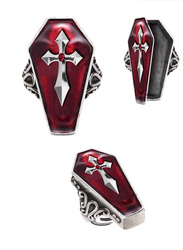 PIERŚCIONEK TRUMNA HALLOWEEN