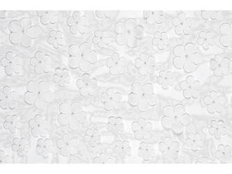 BIEŻNIK KWIATY BIAŁY 26 X 500 CM