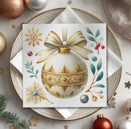 SERWETKI PAPIEROWE BOMBKA 20 SZT 