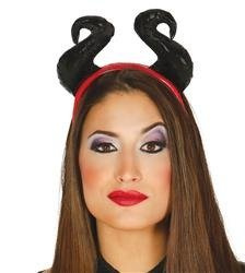 OPASKA DIABEŁ CZERWONO-CZARNA