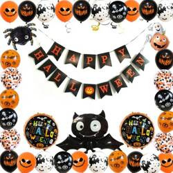 GIRLANDA BALONOWA HALLOWEEN NIETOPERZ