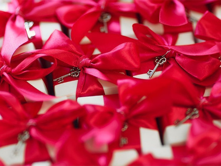 Aplikacje Kluczyk, srebrny, 23mm (1 op. / 25 szt.)