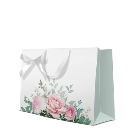 TORBA PREZENTOWA GORGEOUS ROSES 33,5 X 26,5 X 13 CM