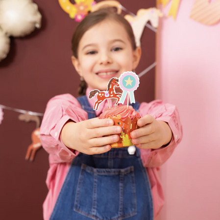 TOPPERY NA TORT KONIKI 9 SZT