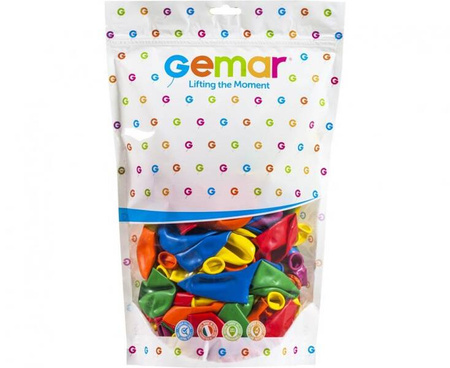 BALONY LATEKSOWE PASTELOWE RÓŻNOKOLOROWE 30 CM 50 SZT