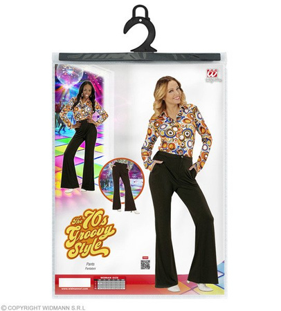 SPODNIE DAMSKIE CZARNE