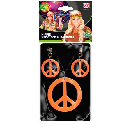 ZESTAW BIŻUTERII HIPPIS POMARAŃCZ