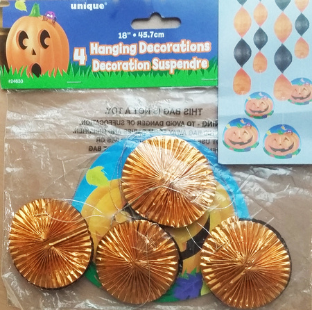 DEKORACJA WISZĄCE DYNIE