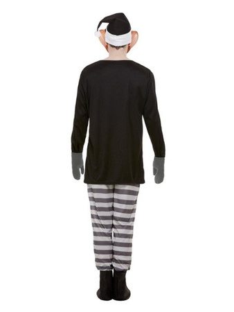 Elves Behavin' Badly Bad Elf Costume, Grey & Black